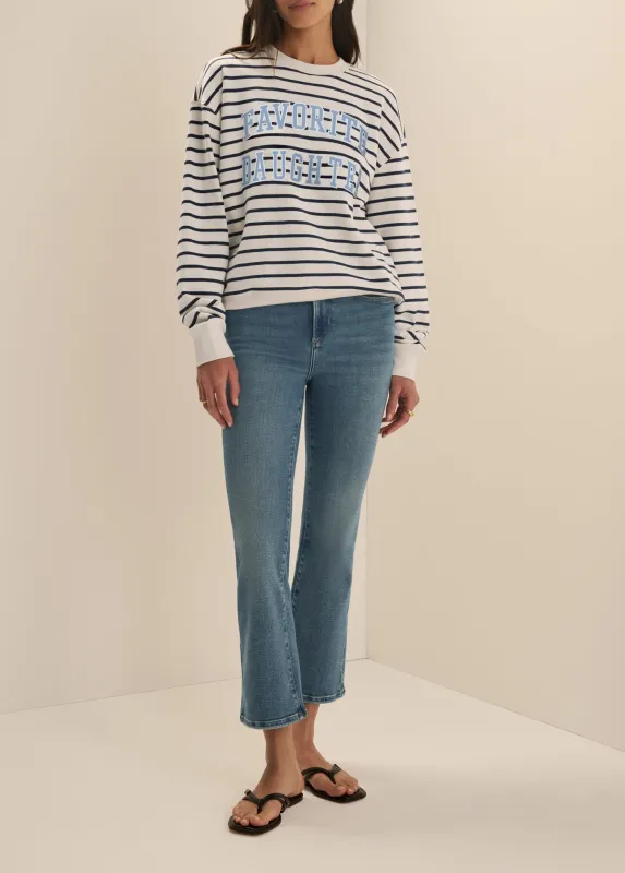 THE COLLEGIATE CLASSIC SWEATSHIRT made by Favorite Daughter