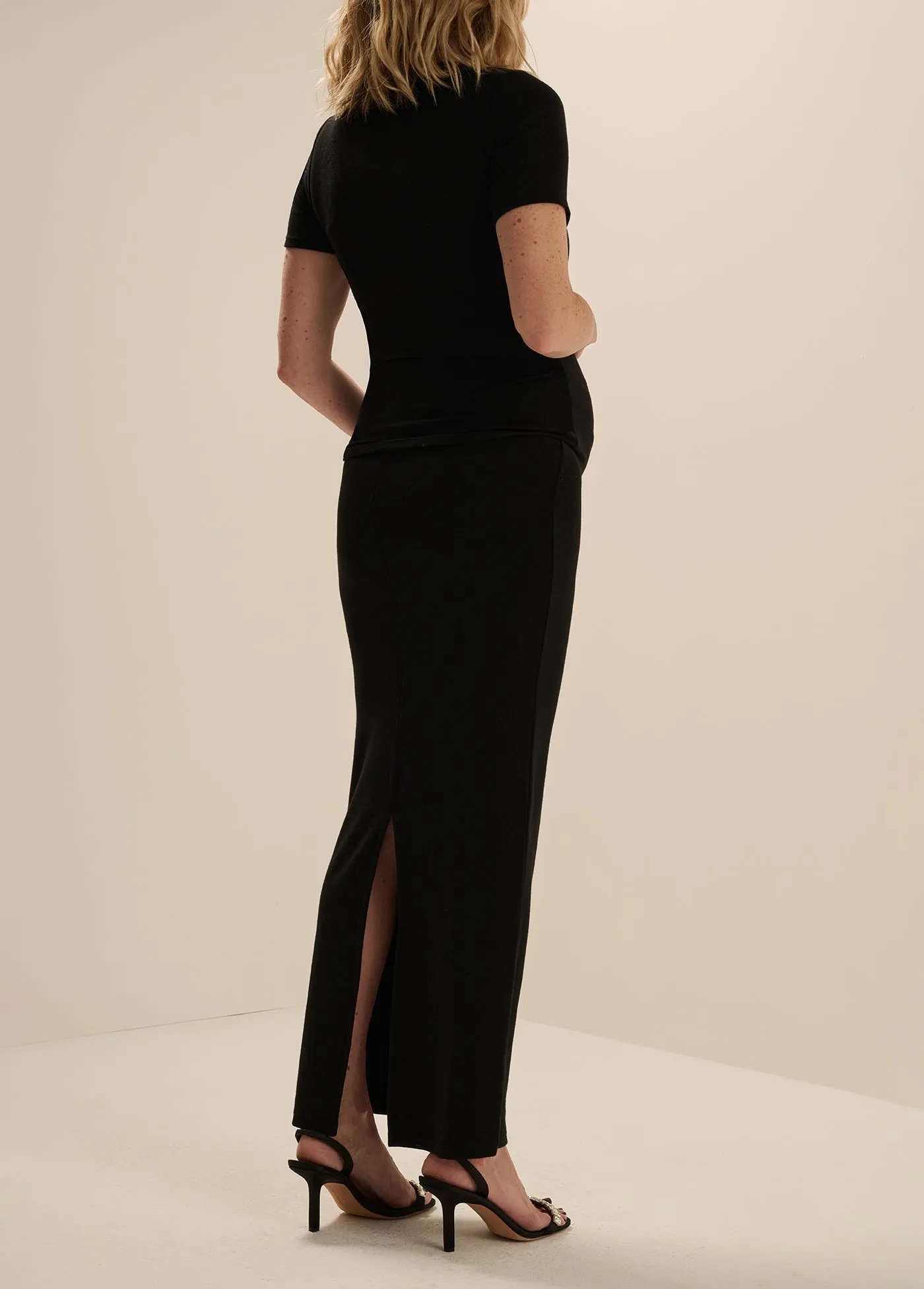 THE MATERNITY FOUNDATION LONG SKIRT sold by Favorite Daughter product image thumbnail 4