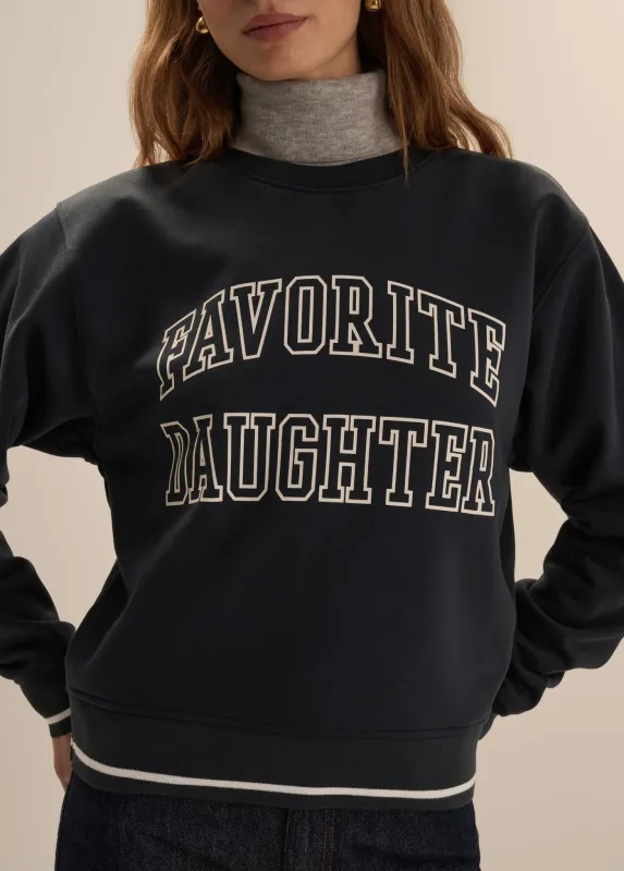 THE COLLEGIATE SPORT CLASSIC SWEATSHIRT made by Favorite Daughter