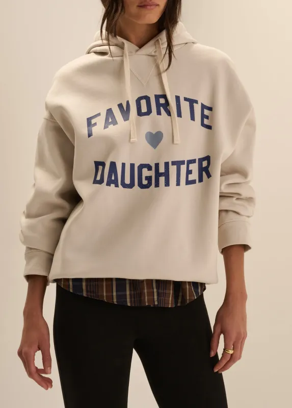 THE FAVORITE DAUGHTER HEART HOODIE made by Favorite Daughter
