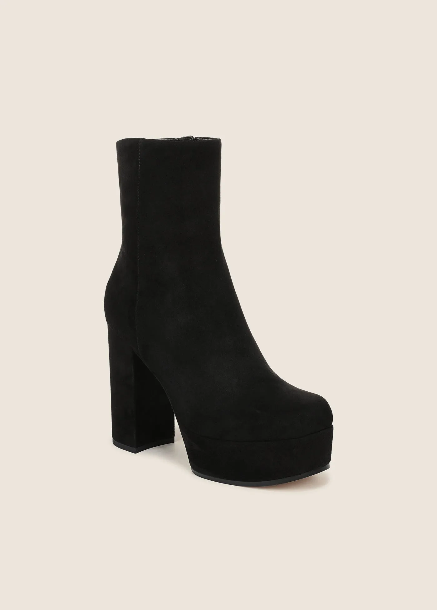 THE RAE PLATFORM BOOTIE sold by Favorite Daughter