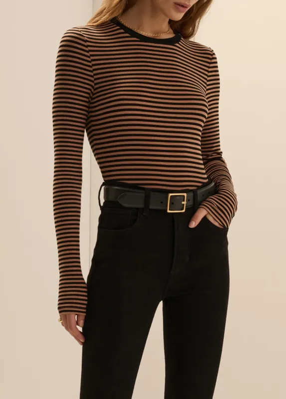 THE FOUNDATION LONG SLEEVE TOP made by Favorite Daughter