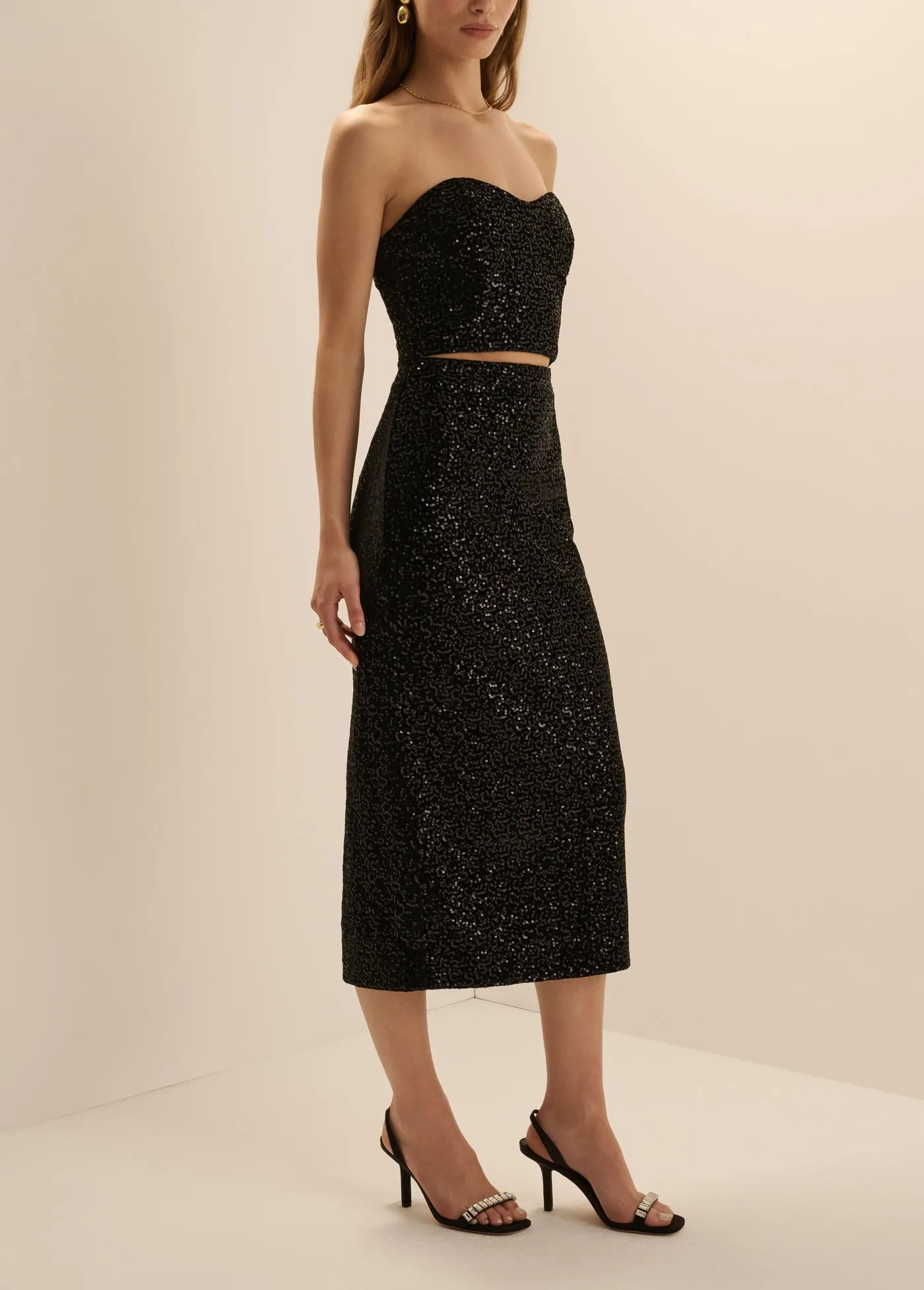 THE OUT OF YOUR LEAGUE SKIRT sold by Favorite Daughter product image thumbnail 3