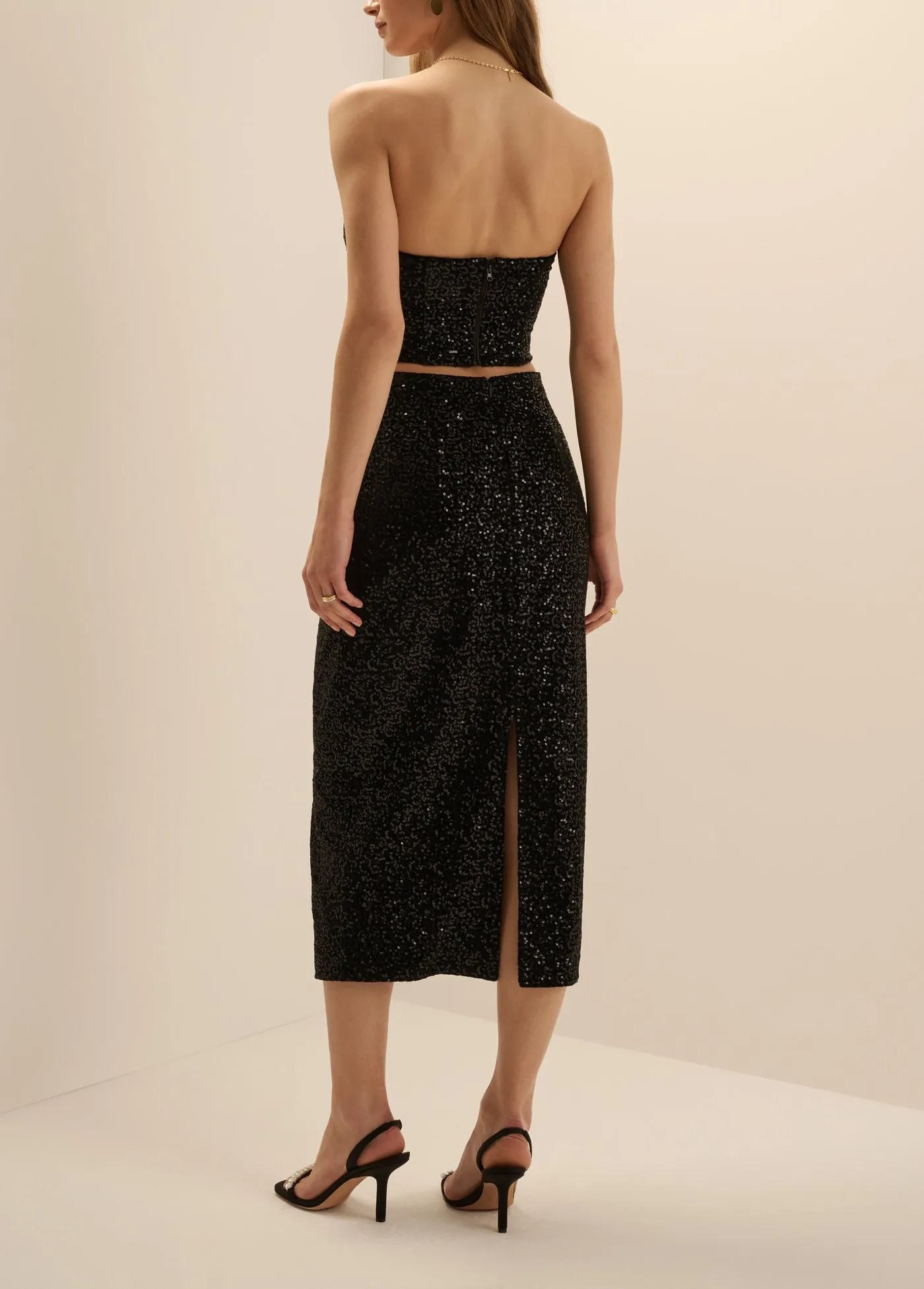 THE OUT OF YOUR LEAGUE SKIRT sold by Favorite Daughter product image thumbnail 4