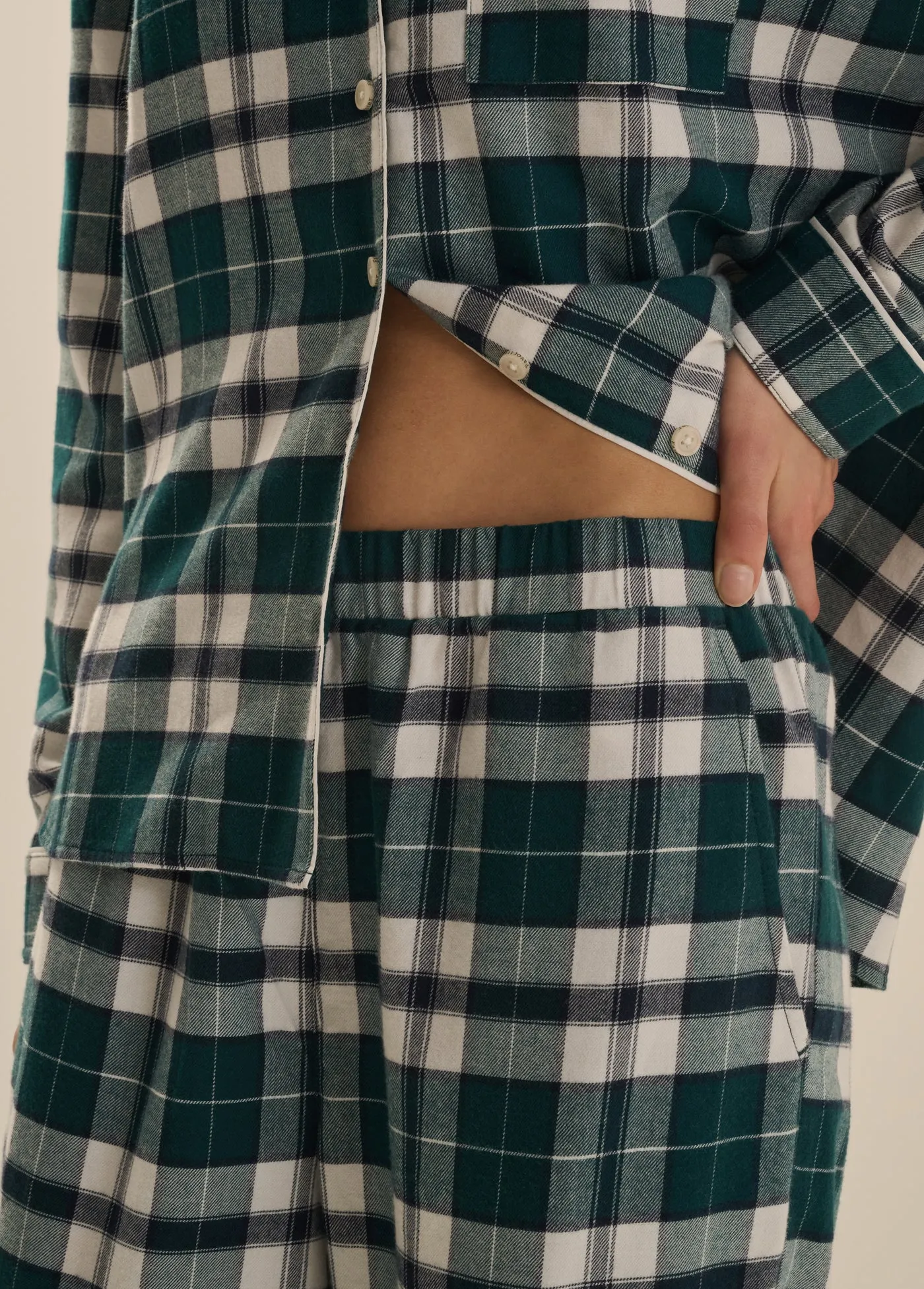 THE FAVORITE FLANNEL PJ SET sold by Favorite Daughter product image thumbnail 3