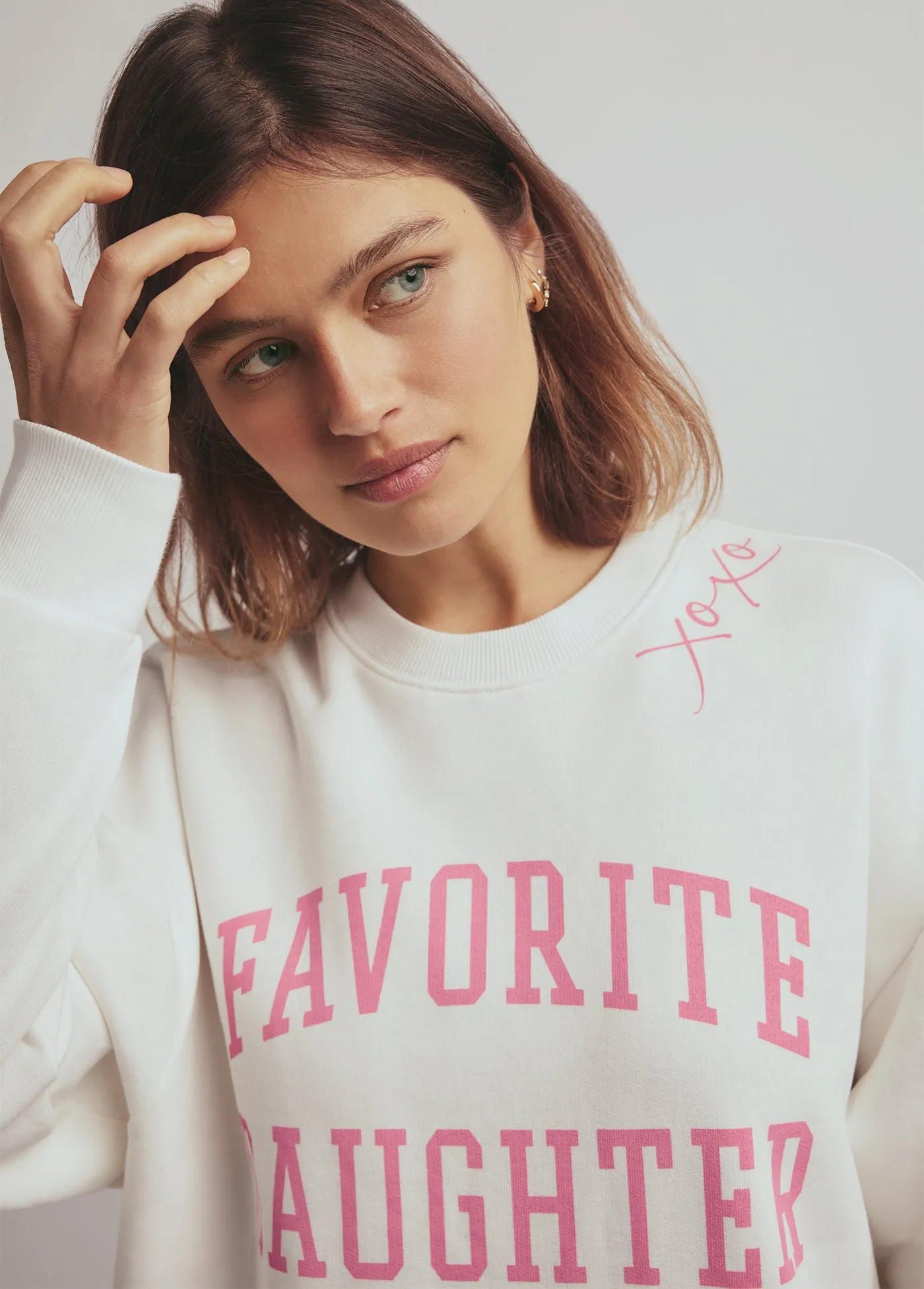 THE XO COLLEGIATE SWEATSHIRT sold by Favorite Daughter product image thumbnail 3