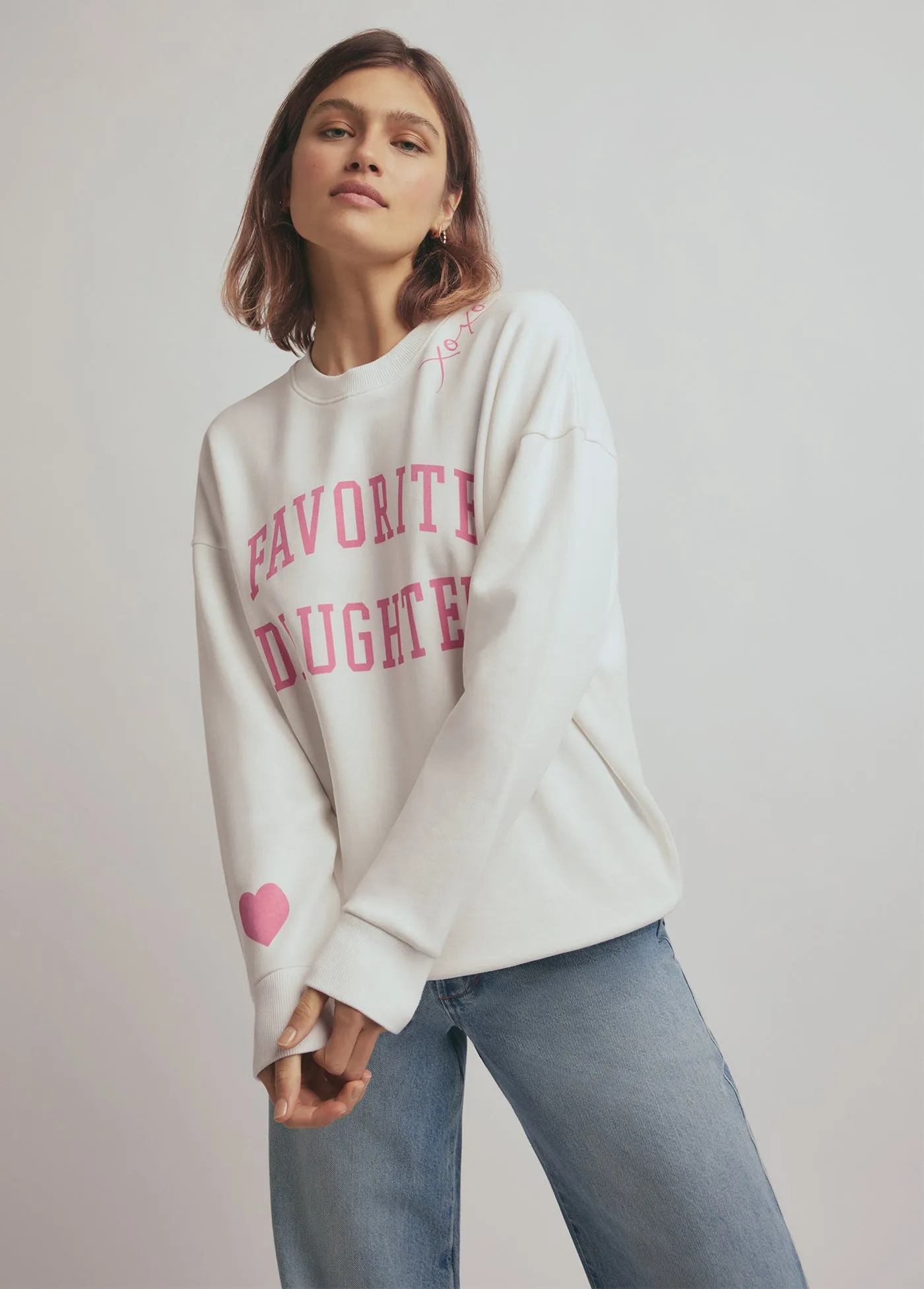 THE XO COLLEGIATE SWEATSHIRT sold by Favorite Daughter