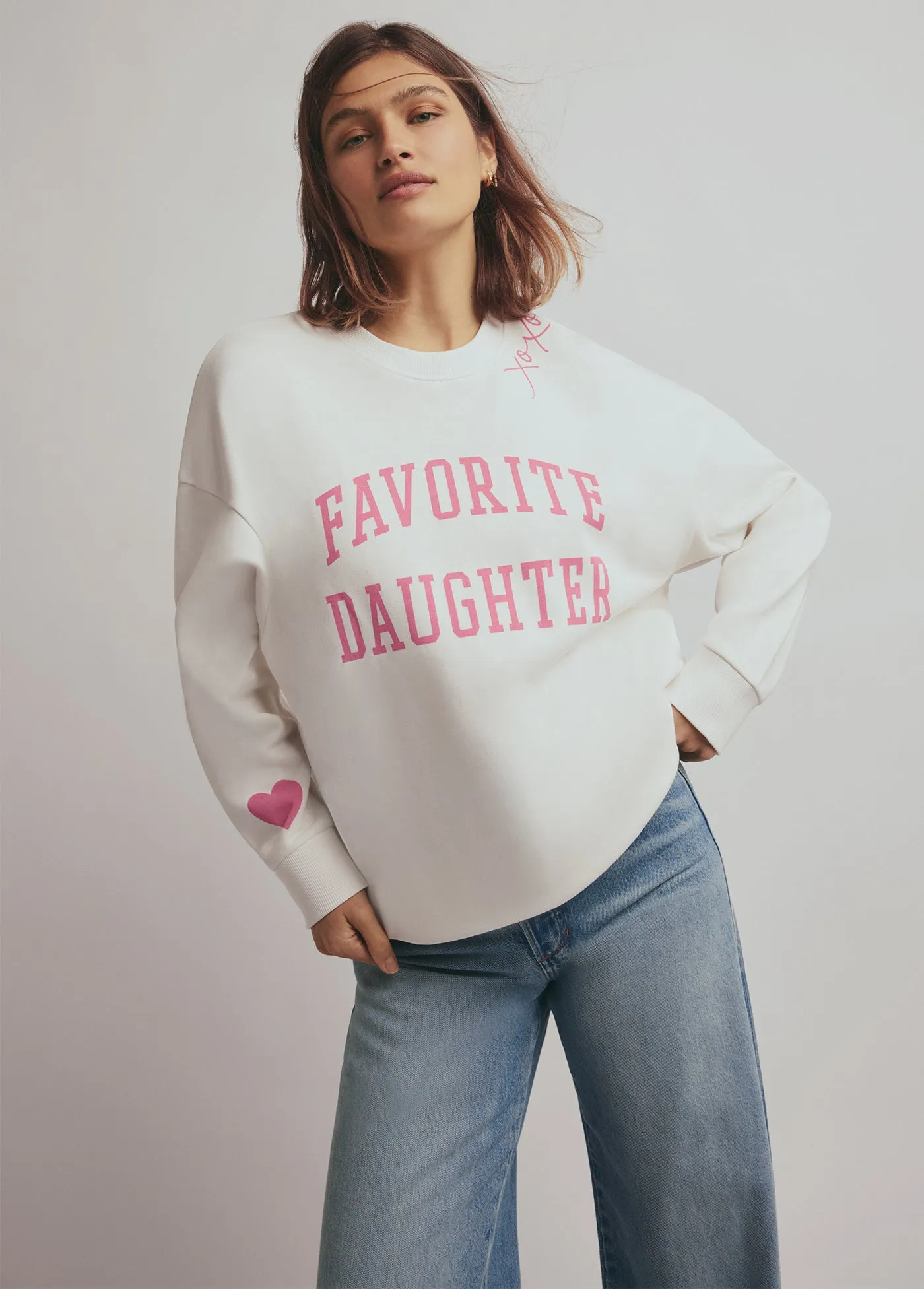 THE XO COLLEGIATE SWEATSHIRT sold by Favorite Daughter product image thumbnail 2