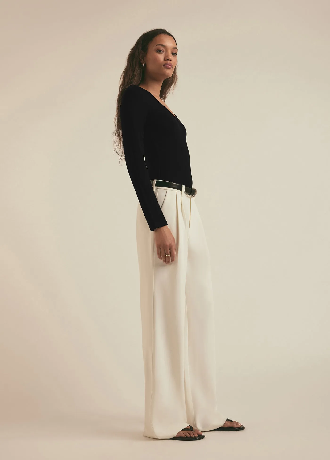 THE PERFECT LONG SLEEVE BODYSUIT sold by Favorite Daughter product image thumbnail 3