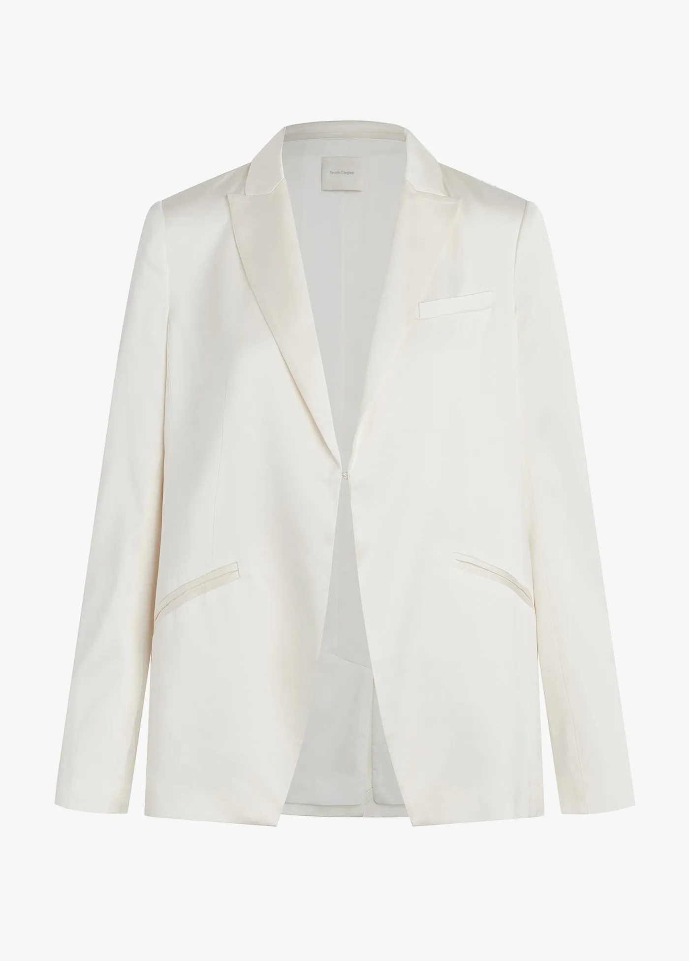 THE SATIN BLAZER sold by Favorite Daughter product image thumbnail 5