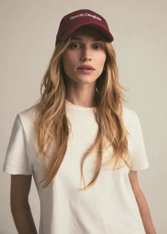 CLASSIC LOGO BASEBALL HAT sold by Favorite Daughter