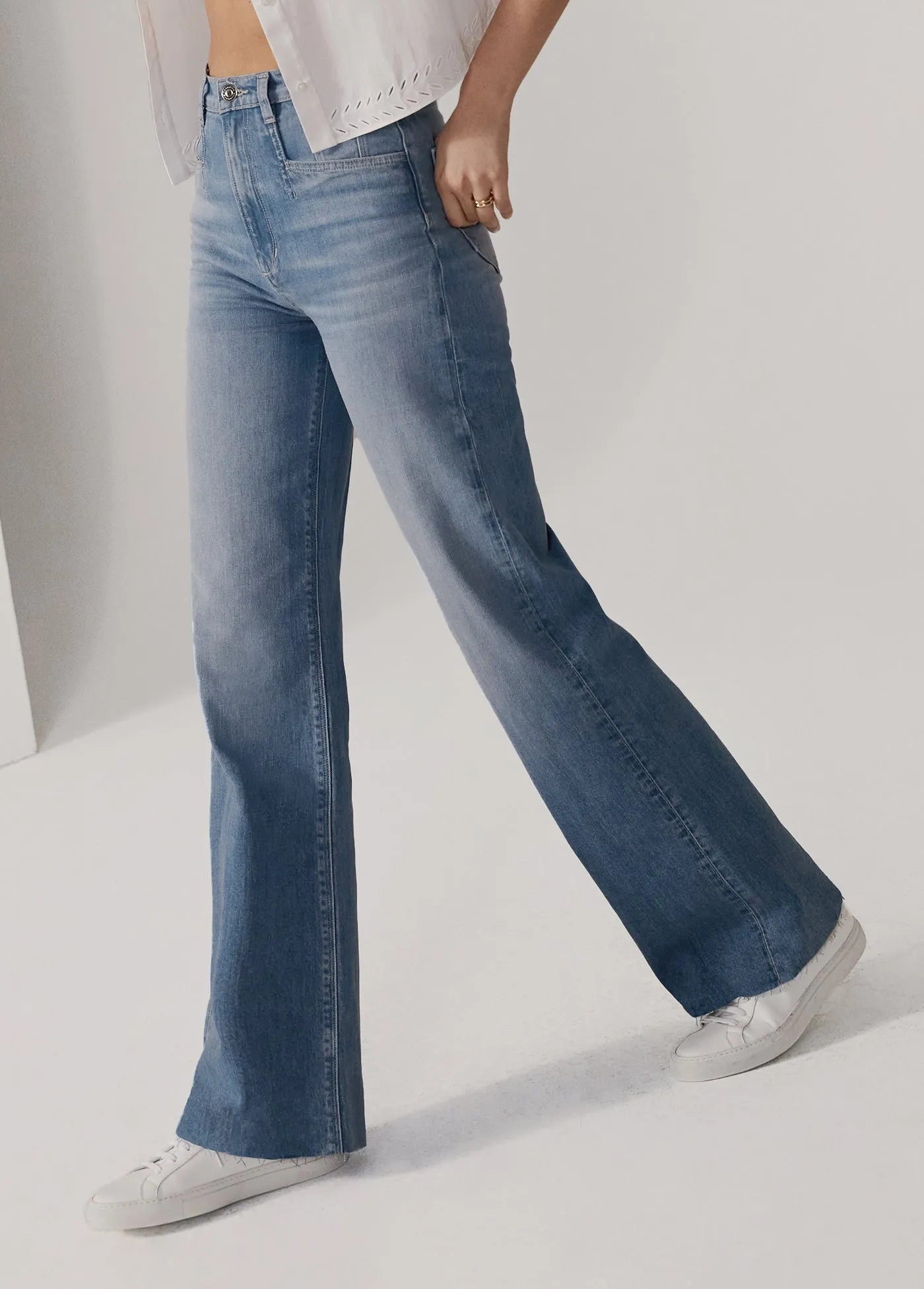 THE JORDIE SUPER HIGH RISE WIDE LEG sold by Favorite Daughter product image thumbnail 2