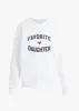 FAVORITE DAUGHTER HEART LOGO SWEATSHIRT sold by Favorite Daughter