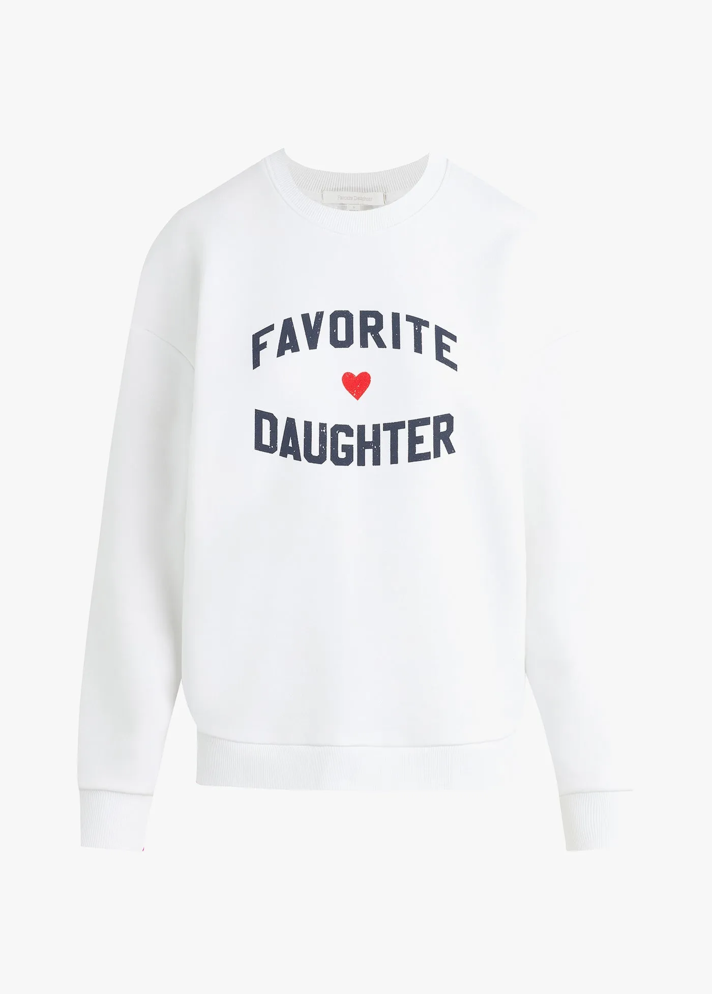 FAVORITE DAUGHTER HEART LOGO SWEATSHIRT sold by Favorite Daughter product image thumbnail 4