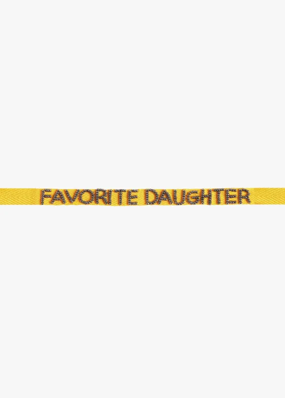 ROXANNE ASSOULIN X FAVORITE DAUGHTER // "FAVORITE DAUGHTER" TIE ONE ON BRACELET sold by Favorite Daughter