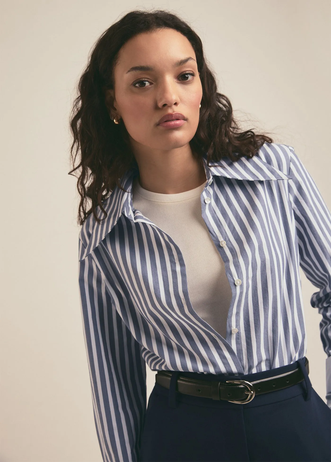 THE CUFFED STATEMENT SHIRT sold by Favorite Daughter product image thumbnail 3