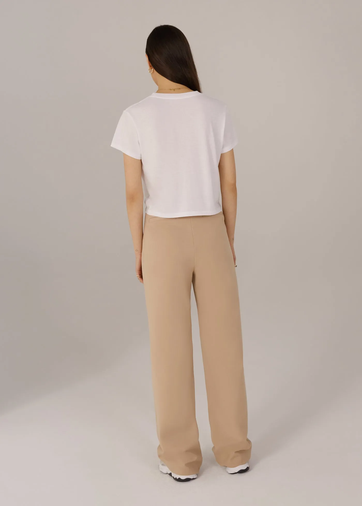 THE CROPPED COLLEGIATE TEE sold by Favorite Daughter product image thumbnail 4