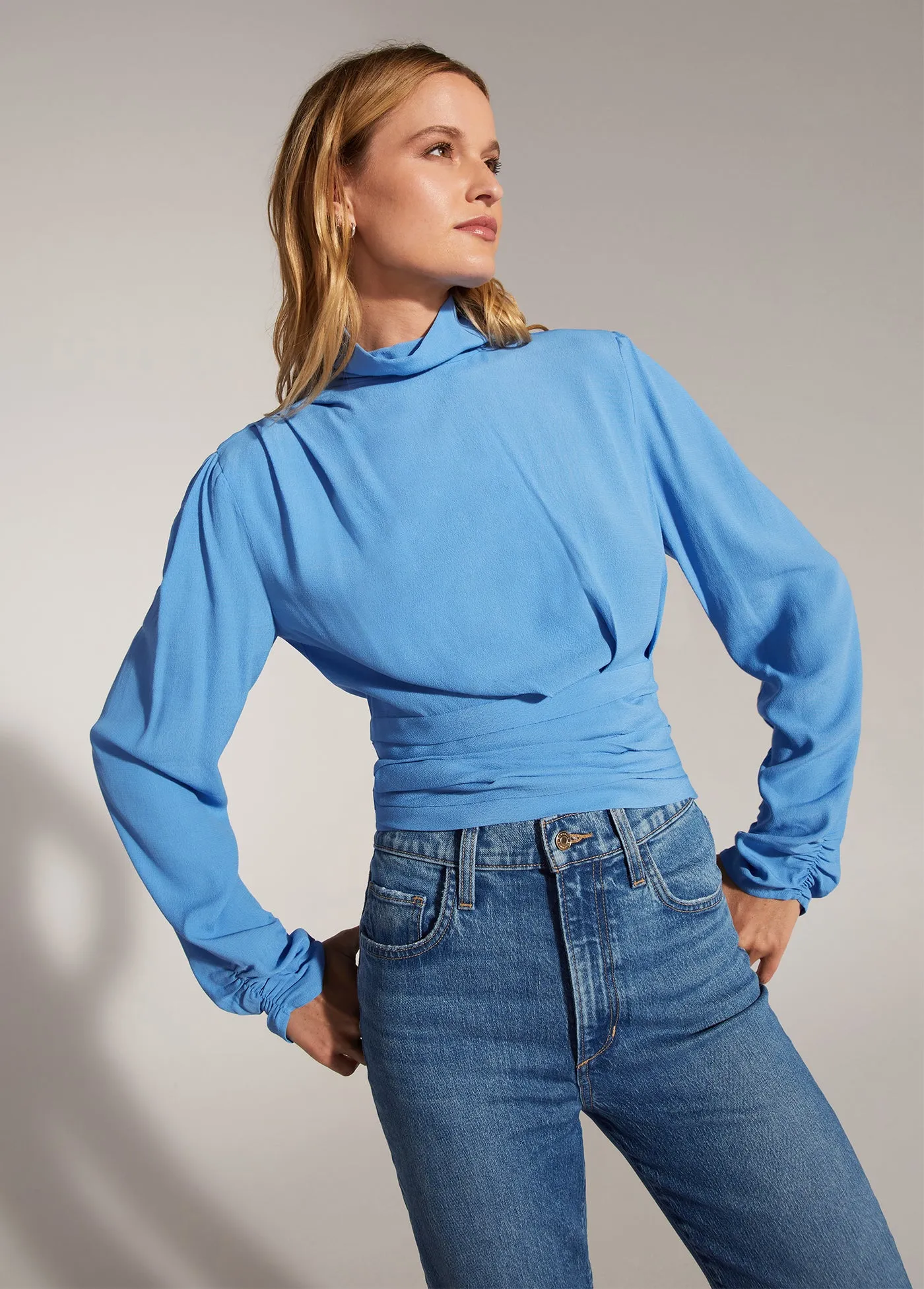 THE INGRID BLOUSE sold by Favorite Daughter