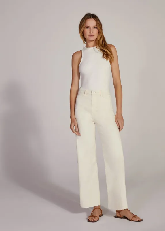 THE MISCHA SUPER HIGH RISE WIDE LEG ANKLE sold by Favorite Daughter