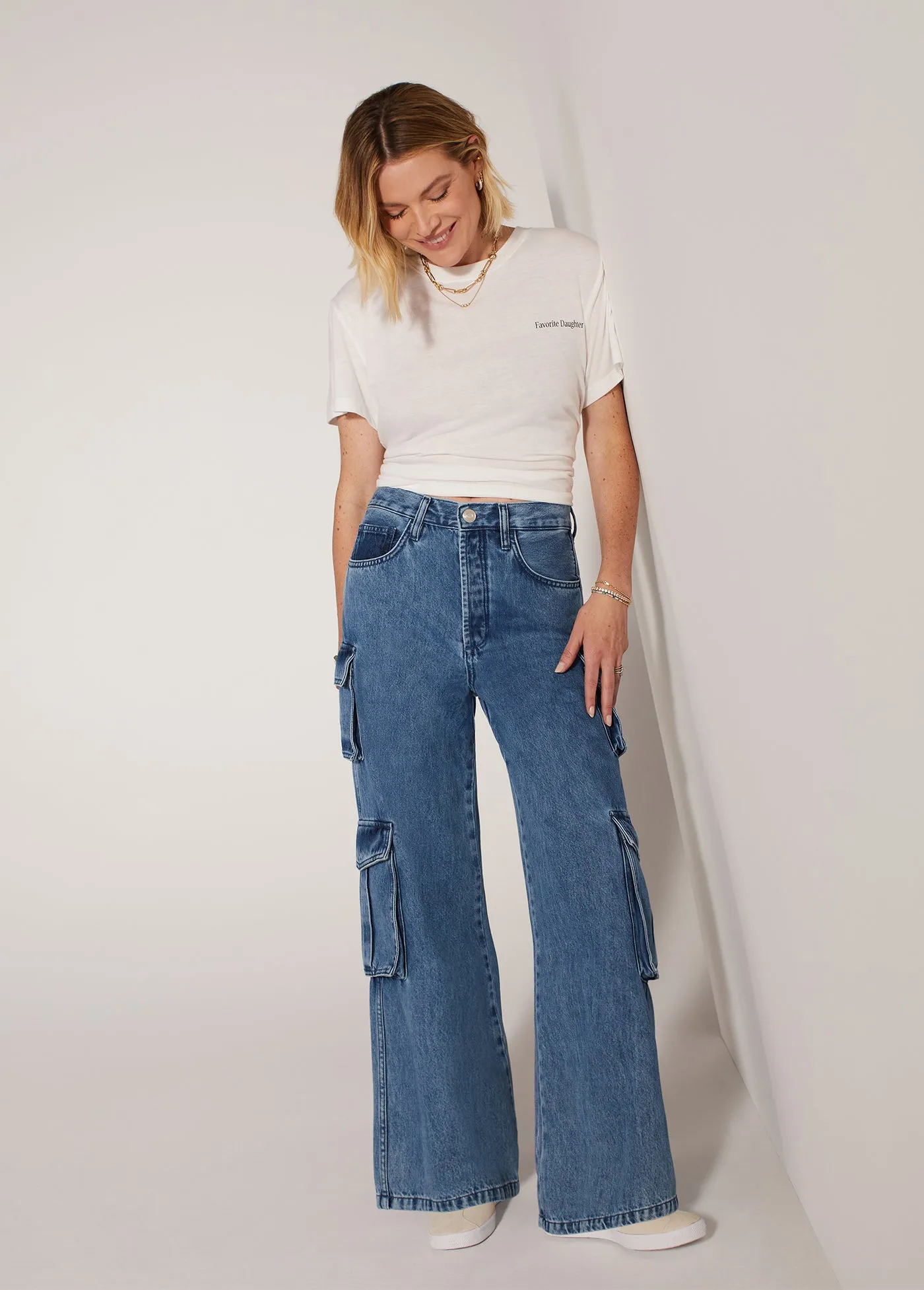 THE SHORTIE CARLY CARGO sold by Favorite Daughter product image thumbnail 2