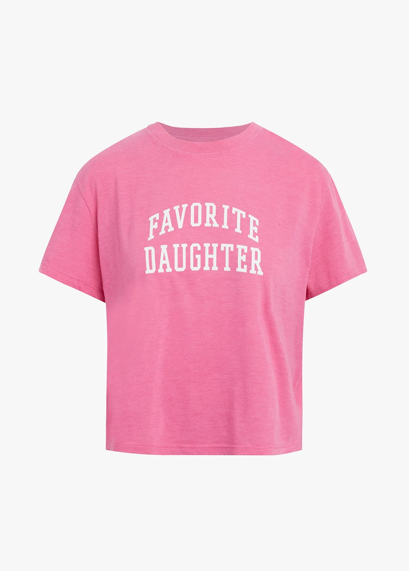 THE CROPPED COLLEGIATE TEE sold by Favorite Daughter product image thumbnail 4