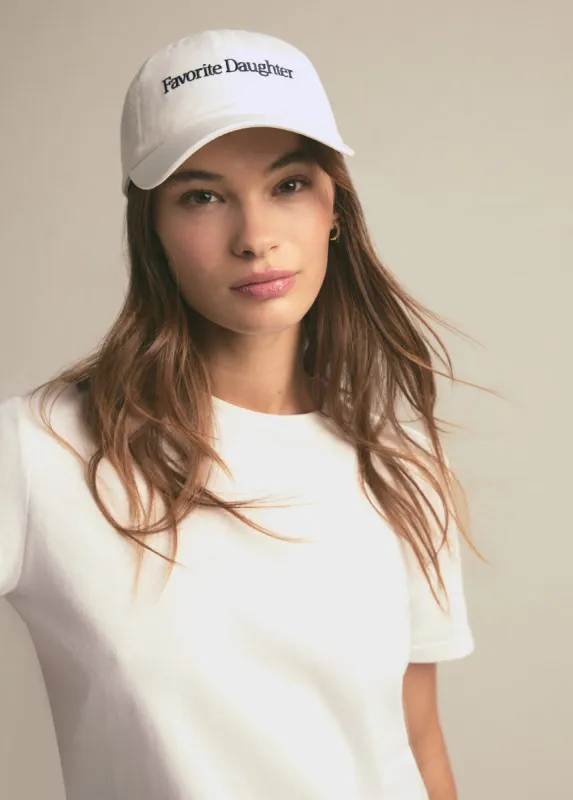 CLASSIC LOGO BASEBALL HAT sold by Favorite Daughter