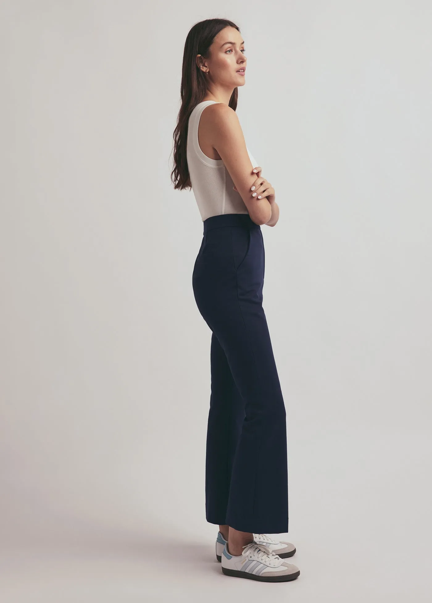 THE PHOEBE CROP FLARE PANT sold by Favorite Daughter product image thumbnail 3