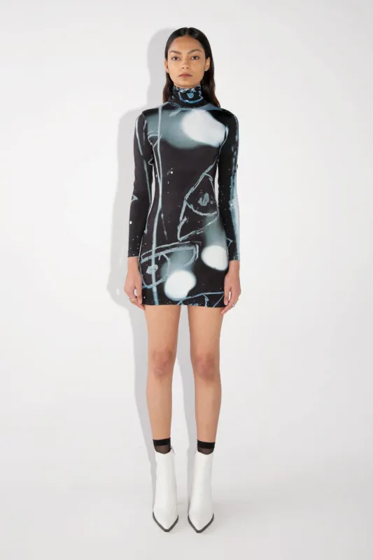 Bodycon Turtleneck Dress sold by Ahiri