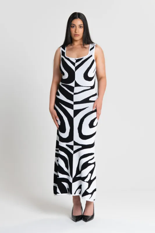 Ophelia Knit Dress made by Ahiri