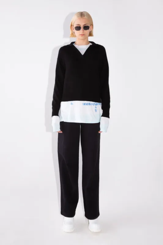 V-Neck Pullover Sweater sold by Ahiri