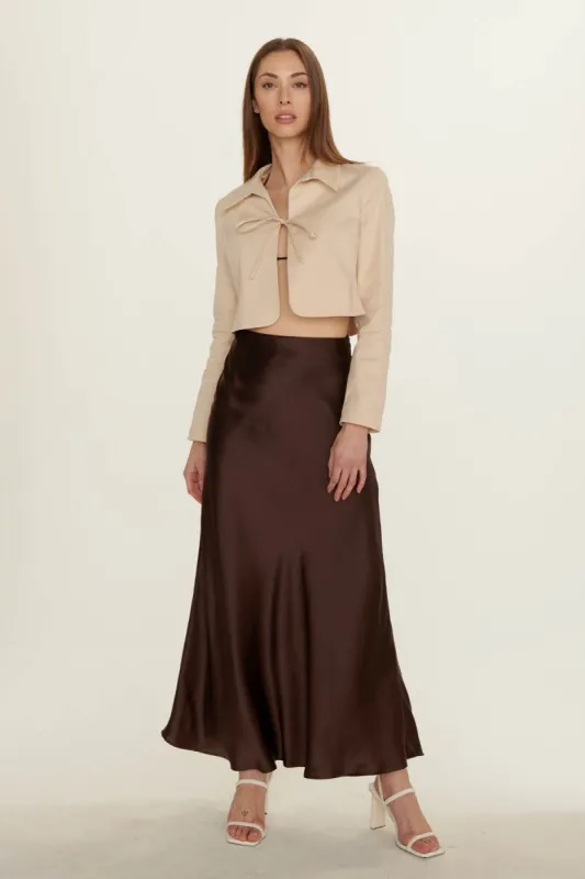 Collared Crop Top sold by Ahiri