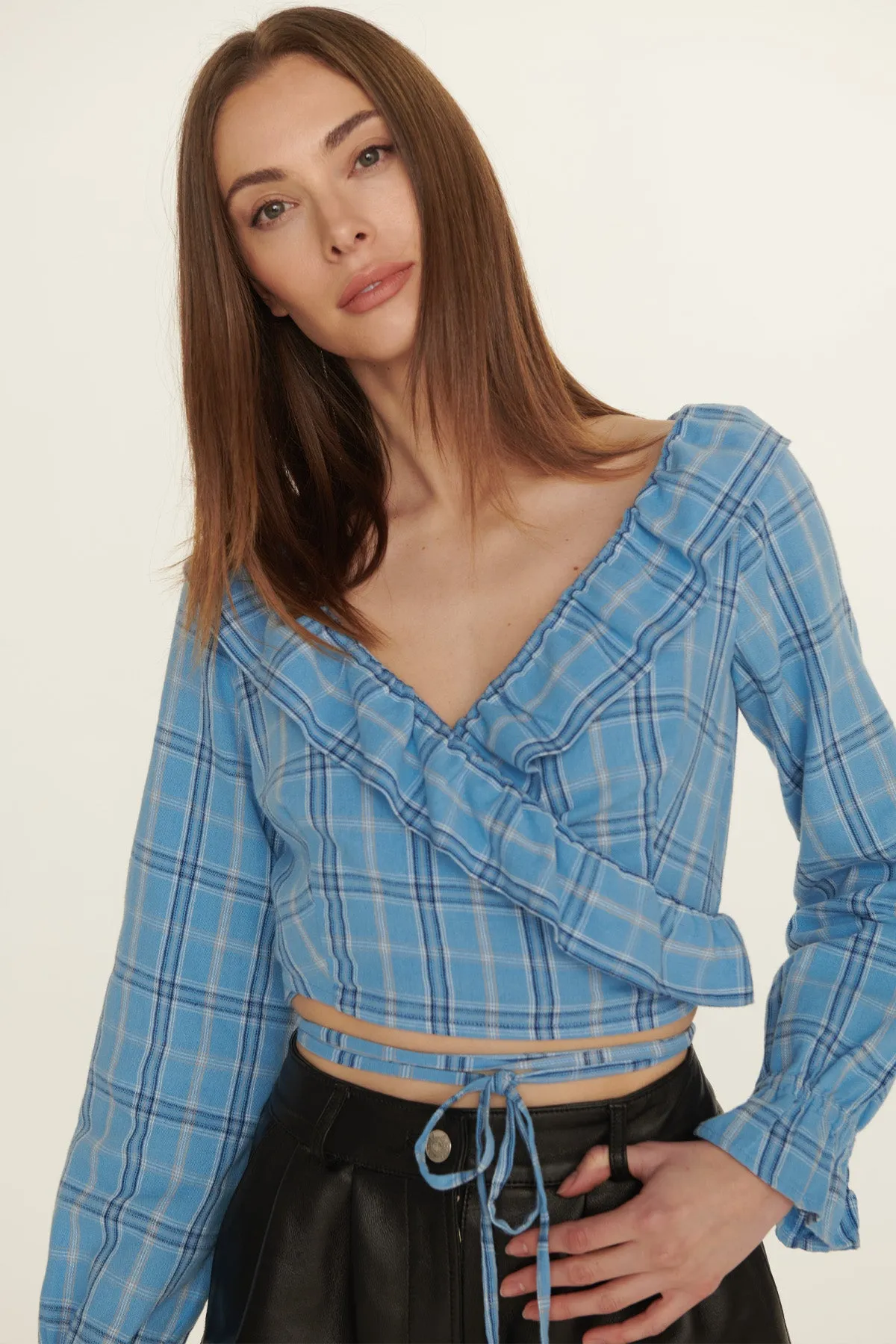 WRAP CROP TOP sold by Ahiri product image thumbnail 4