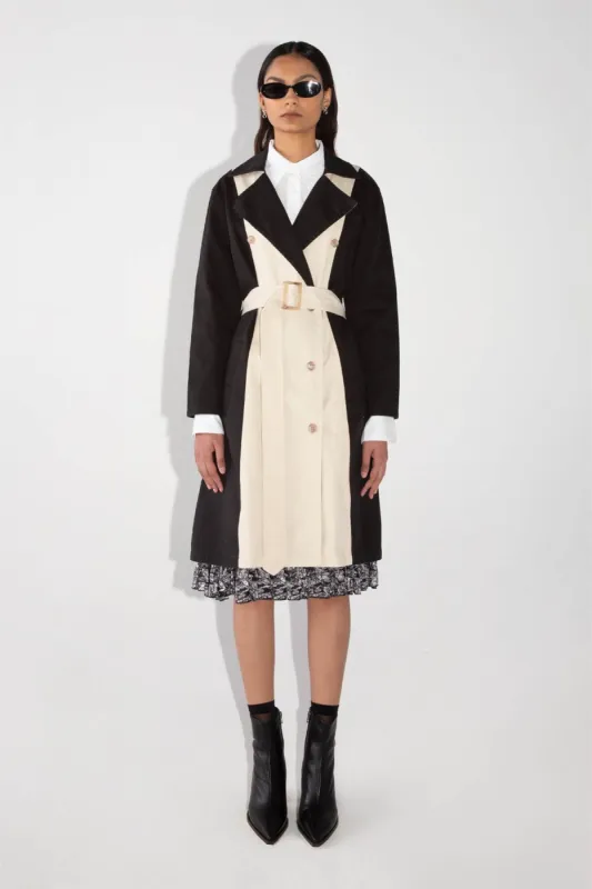 SHORT TRENCH COAT sold by Ahiri
