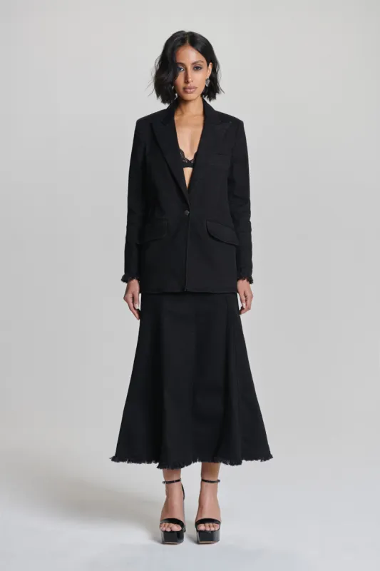 Yolanda Denim Blazer sold by Ahiri