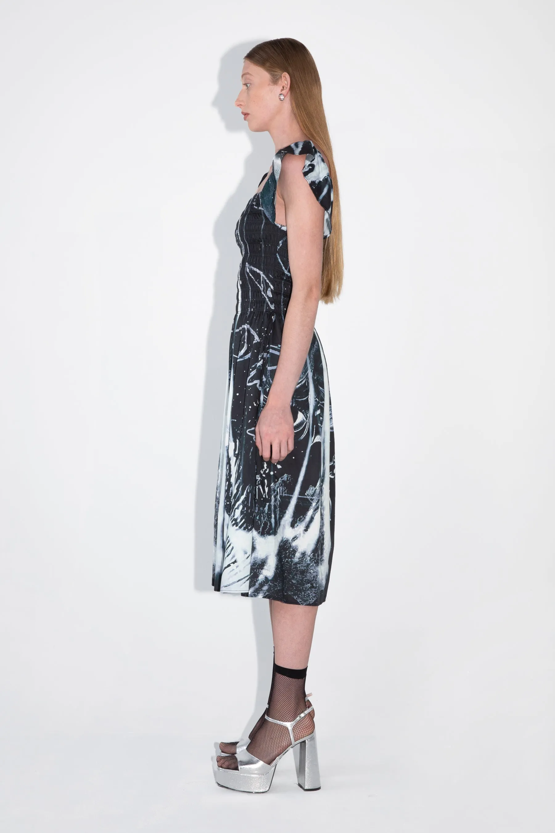 Smocked Midi Dress sold by Ahiri product image thumbnail 2