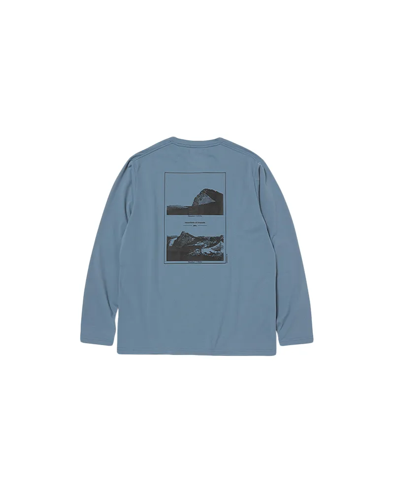 Mt. Tanigawa Long Sleeve T-Shirt sold by Snow Peak product image thumbnail 2