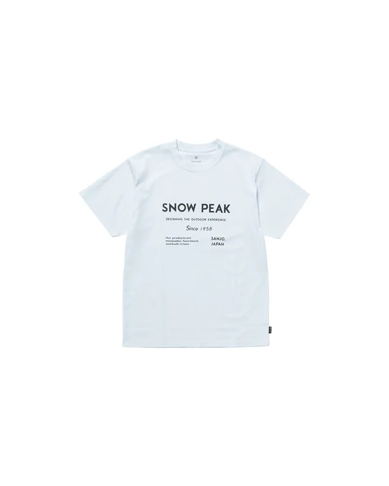 SP Typography T-Shirt sold by Snow Peak product image thumbnail 3