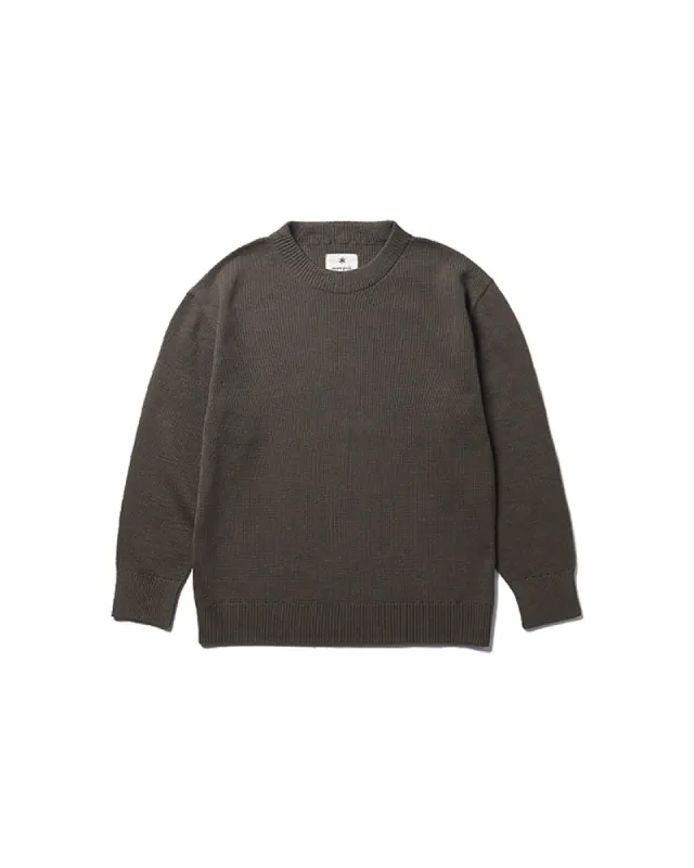 Co/Ny/Pe Knit Crew Neck sold by Snow Peak