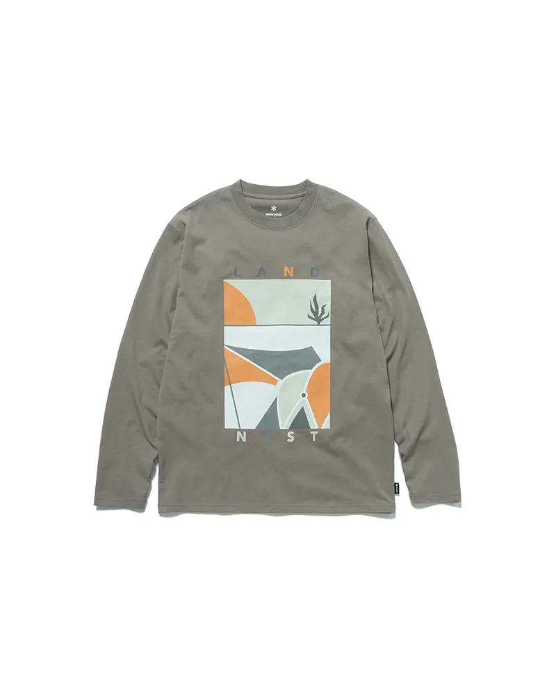 Land Nest Long Sleeve T-Shirt sold by Snow Peak product image thumbnail 2