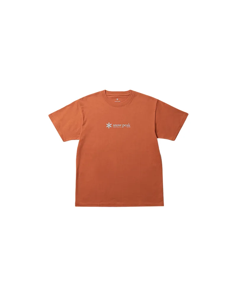 Soft Cotton Logo Short Sleeve T-Shirt sold by Snow Peak
