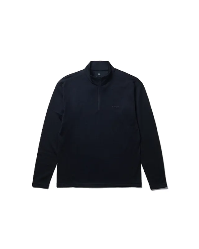 Pe/Wo Hybrid Half Zip T-Shirt sold by Snow Peak