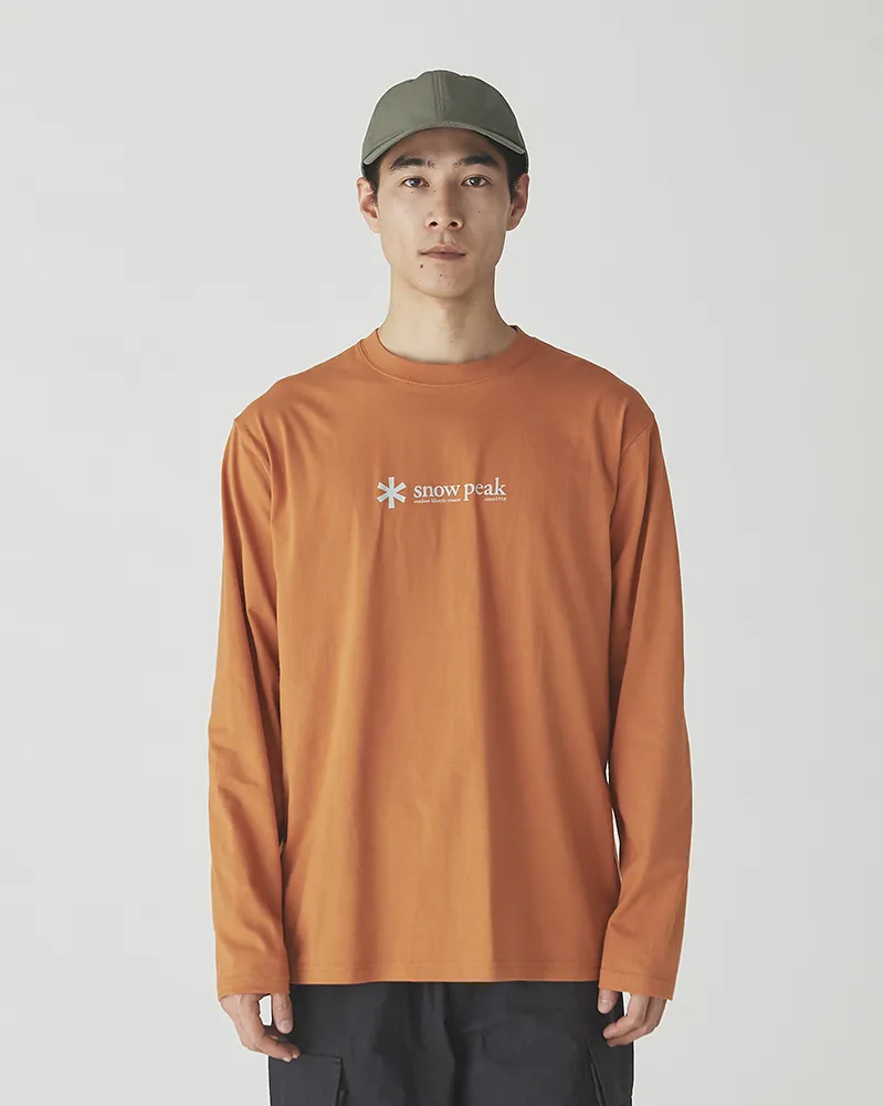 Soft Cotton Logo Long Sleeve T-Shirt sold by Snow Peak product image thumbnail 2