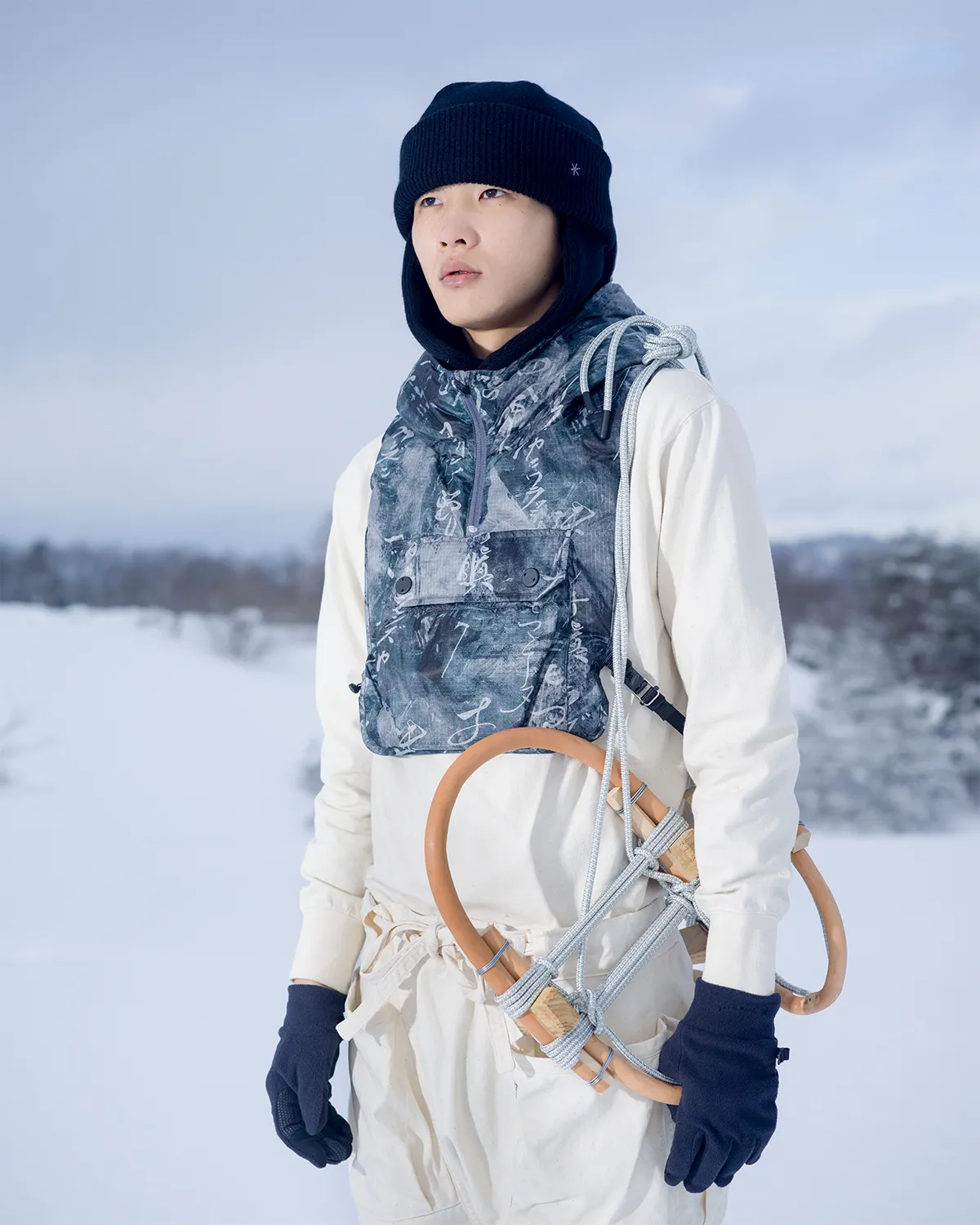 Winter Down Hooded Vest sold by Snow Peak product image thumbnail 3