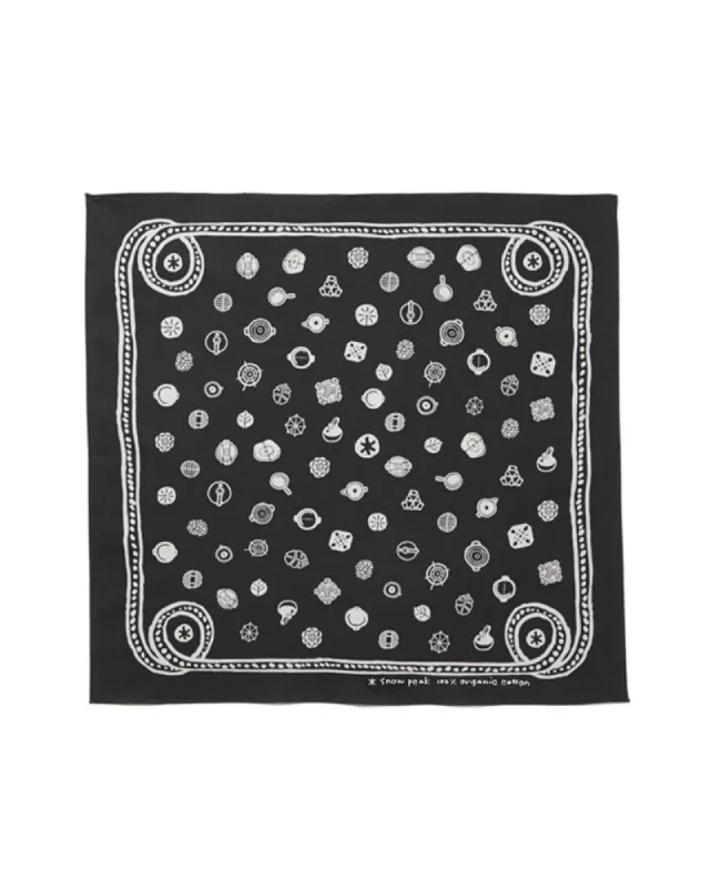 Organic Cotton Dot Bandana sold by Snow Peak