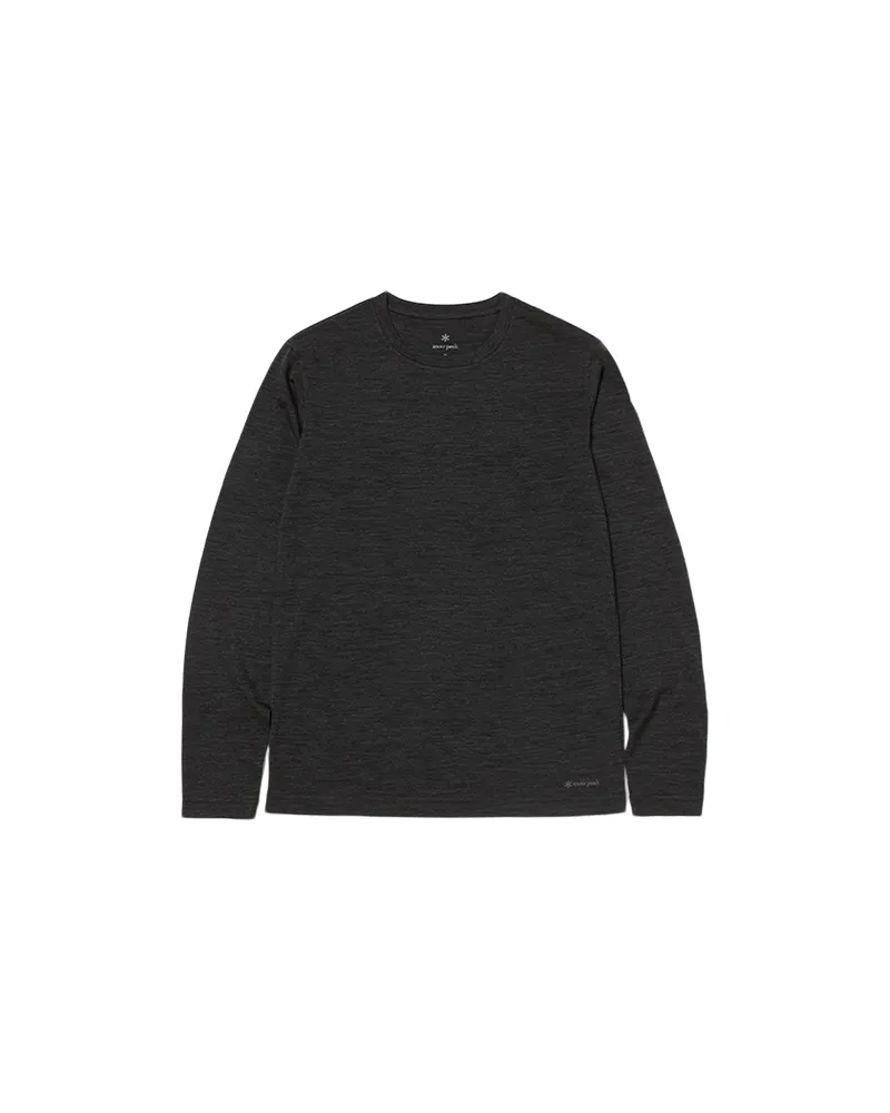 Merino Wool Long Sleeve T-Shirt sold by Snow Peak