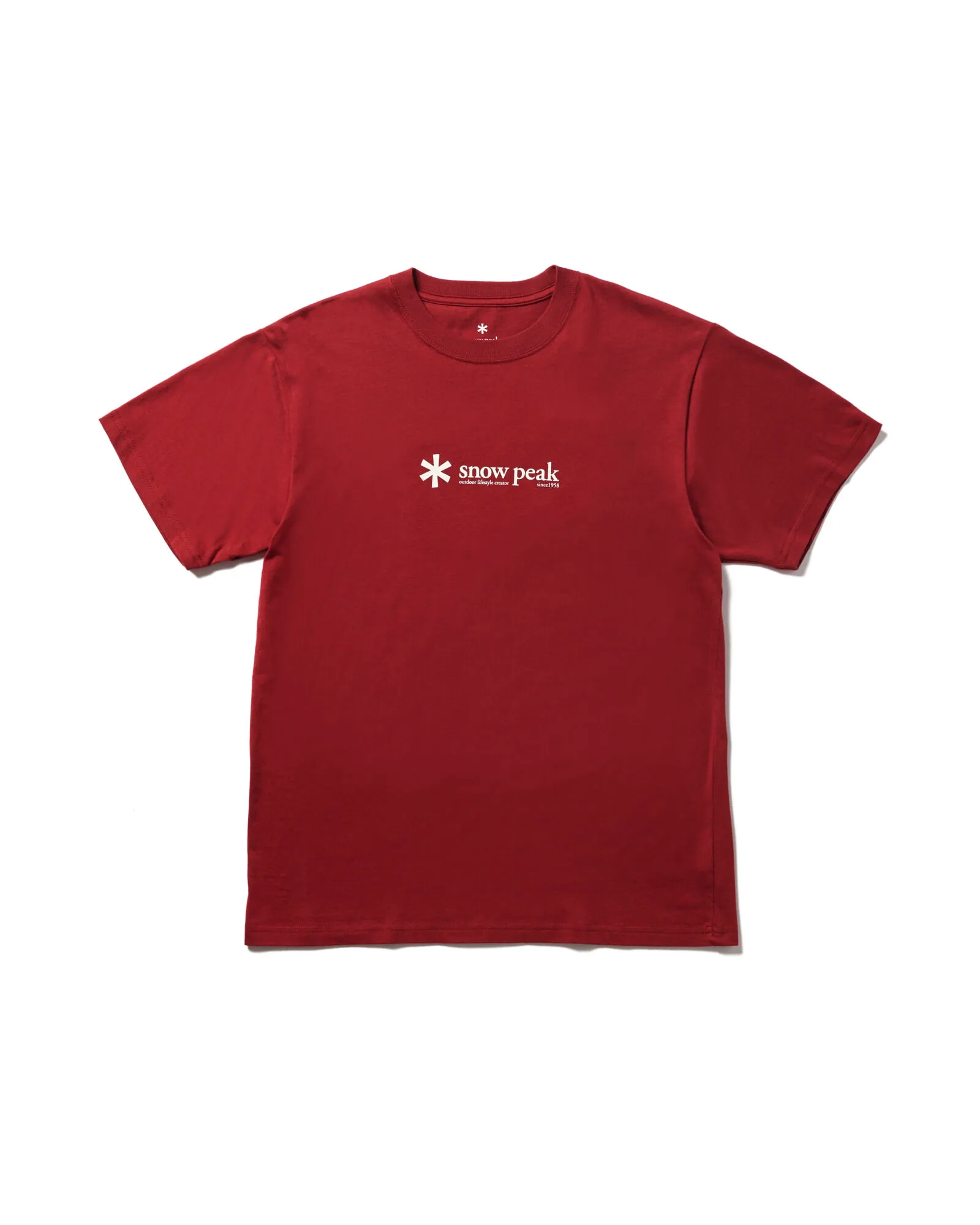 Soft Cotton Logo Short Sleeve T-Shirt sold by Snow Peak