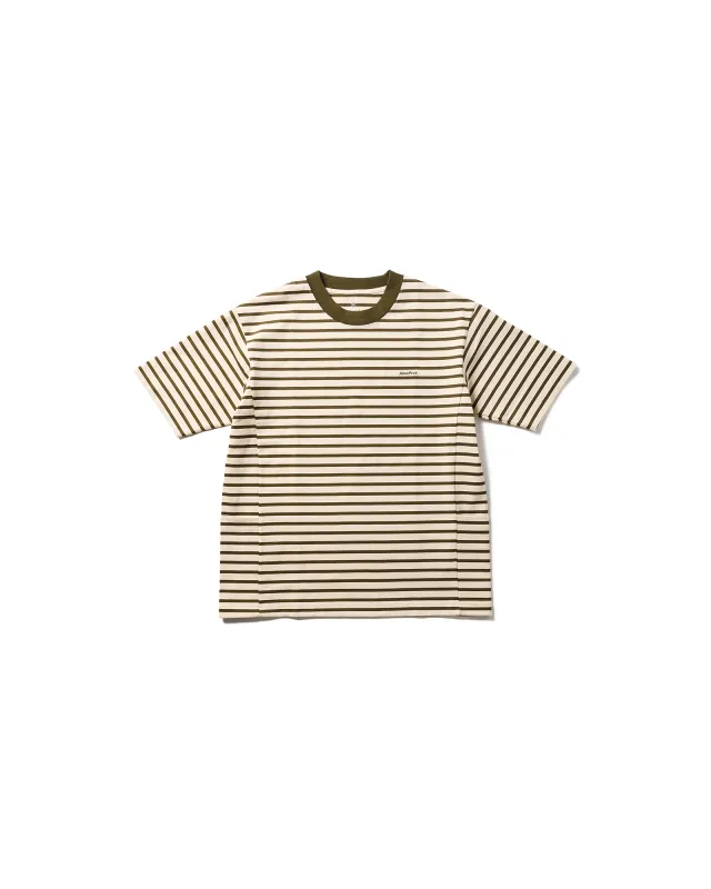 Heavy Cotton Border T-Shirt sold by Snow Peak