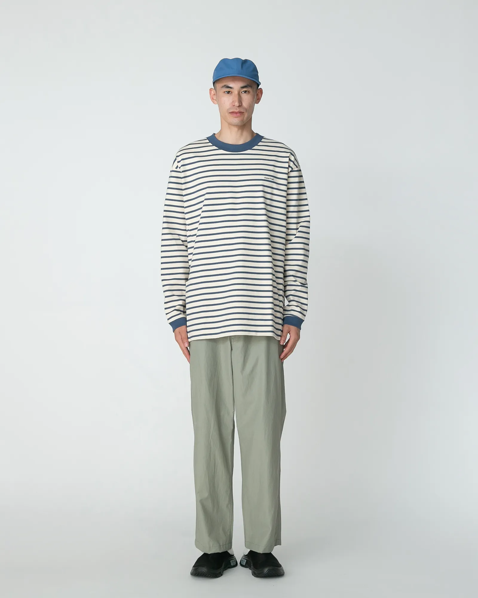 Heavy Cotton Border Long Sleeve T-Shirt sold by Snow Peak product image thumbnail 2