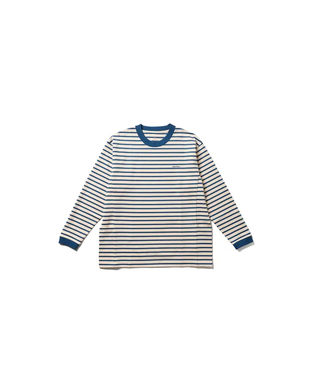 Heavy Cotton Border Long Sleeve T-Shirt sold by Snow Peak