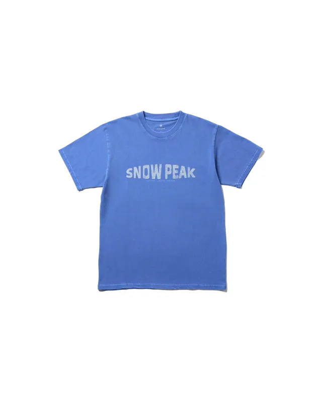 Recycled Cotton Dyed T-Shirt SP sold by Snow Peak